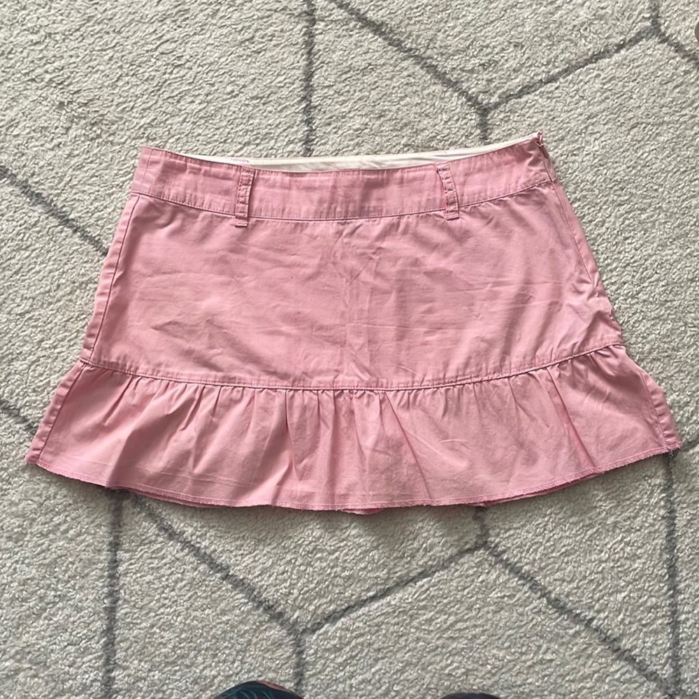 Pink Y2K Mini Skirt